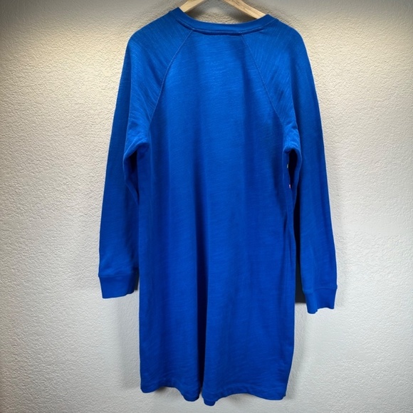 Boden Sweatshirt Mini Dress Womens Size 16/18R Long Sleeves Crew Neck TINY FLAW - Picture 15 of 16